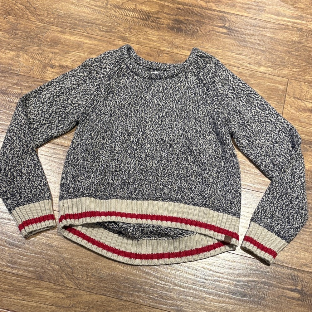 Roots cabin Knit crew neck Sweater